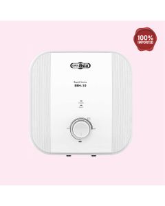 Super Asia Rapid Series Electric Water Geyser 10Ltr White (REH-10) - Hania Co-1 (3 Months 0% Percent Profit Product Available On 48 Months Installment)